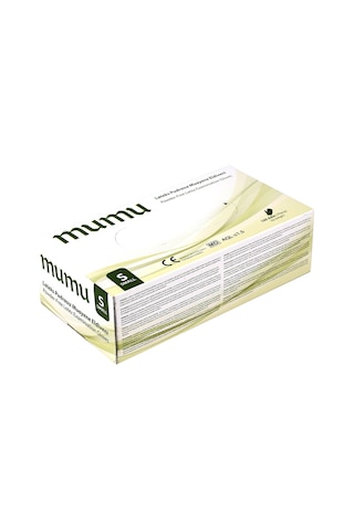 Mumu Pudrasız Lateks Muayene Eldiveni 20 x 100 Adet