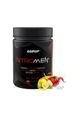 Nitromen Pre-workout 407gr 30 Servis - Pink Lemonade Flavored