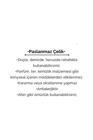 Kadın Çelik Kırlangıç Zarf Model Kolye Gümüş Renk Çelik