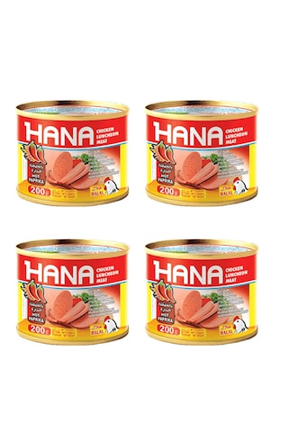Hana Acılı Salam Konservesi 4 x 200 G