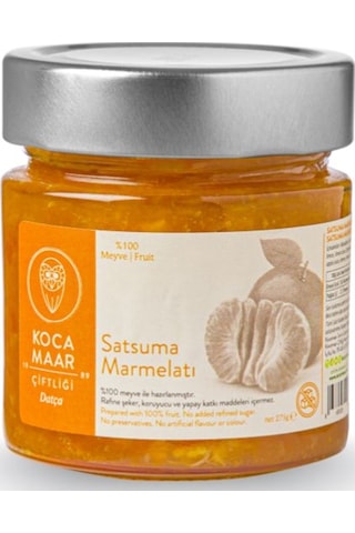 Kocamaar Çiftliği Satsuma Marmelatı Rafine Şeker İlavesiz 275 G
