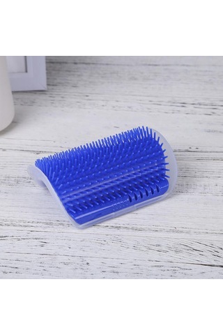 Kedi Kendini Damat, 2 Paket Kedi Bakımı Fırçası, Duvar Köşe Damatlar Yumuşak Bakım Fırça Kedi Masaj Tarak