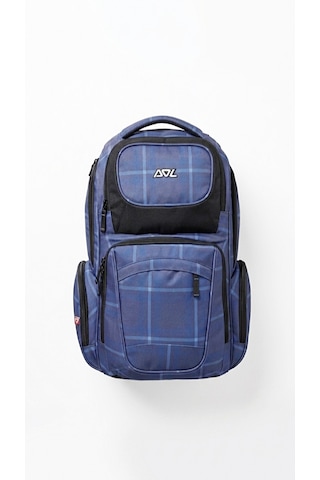 Sol - Crosshatch Unisex Sırt Çantası Mavı/sıyah