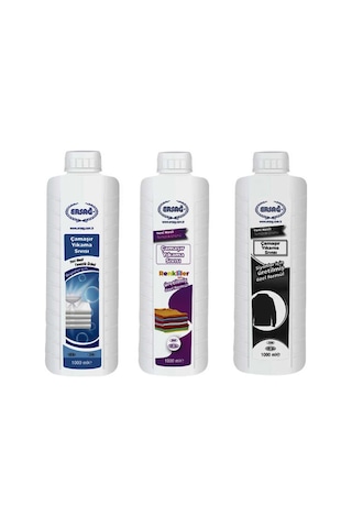 Ersağ Çamaşır Yıkama Sıvısı Beyazlar + Siyahlar + Renkliler İçin