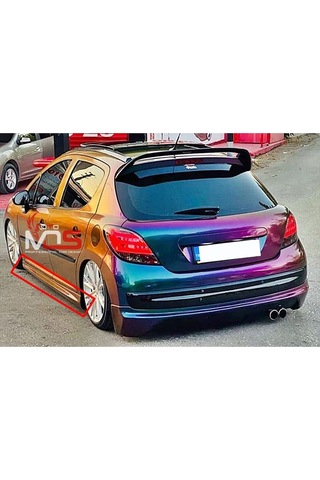 Peugeot 207 Uyumlu R Marşpiyel Sağ Sol Tk Fiberglass Boyasız