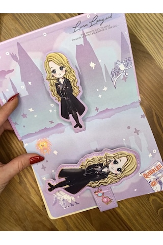Harry Potter Luna Lovegood Not Defterleri 297178510 Leylak