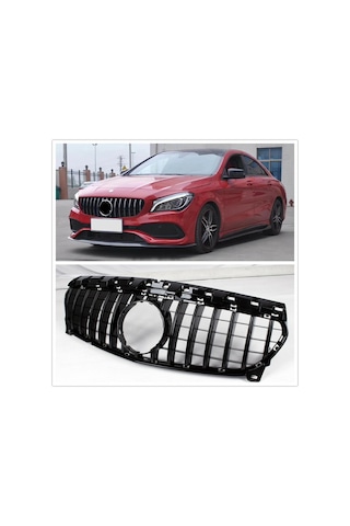 Mercedes Cla W117 Gtr Amg Ön Panjur Izgara Seti 2013-2015 Arası