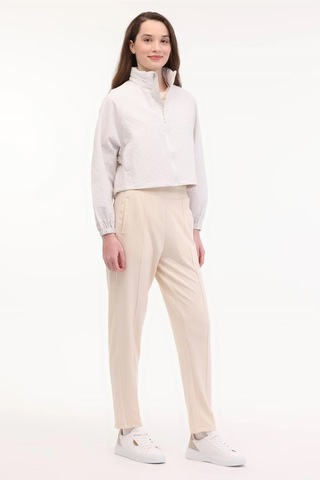 Lumberjack Rain 18kt36 5fx Kadın Rüzgarlik Ekru