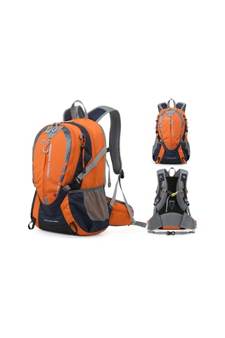 Inoxto Trekking Seyahat Sırt Çantası 25l - Erkekler Ve Kadınlar Turuncu