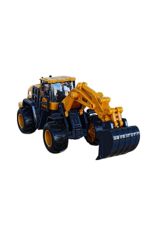 Oyuncak Ekskavatör Kepçe Oyuncak Iş Makinesi Sürtmeli 22 Cm.