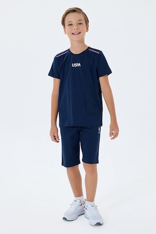 U.S. Polo Assn. Erkek Çocuk Bermuda 2'li Takım Lacivert-2690