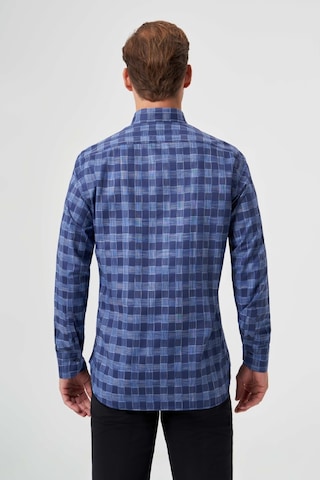 Bisse Erkek Regular Fit Kareli Gömlek Laci Gm23y231039 D39 Lacivert