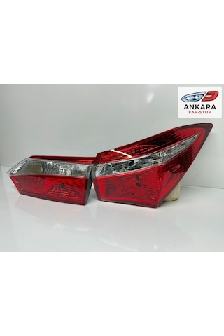 Toyota Corolla 2013 - 2015 Stop Lambası Sağ İç Ve Dış Takım 2 Stop