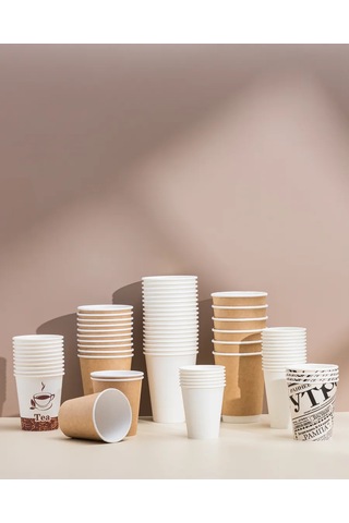 Komus Tek Kullanımlık Bardaklar, 150 Ml, 100 Adet, Beyaz 146246403 100 adet