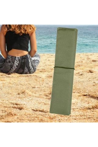 Homyl Piknik Dış Mekan Mat Plaj Koltuk Minderi Kamp Açık Yeşil Ordu Yeşil