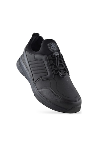 Papatay Mp 2053 Rahat Ortopedik Taban Günlük Unisex Spor Ayakkabı Mevsimlik Spor Ayakkabı Siyah