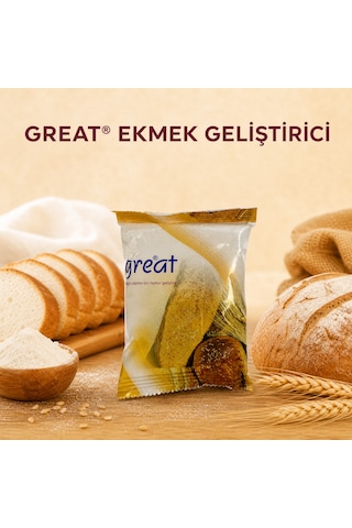 Ekmek Geliştirici 2'li Avantaj Paket Ekmek, Hamburger, Bazlama, Simit Ve Poğaça İçin 200 Gr