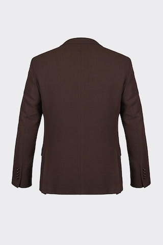 Kahverengi Kapak Cepli Smart Casual Ceket Kahve