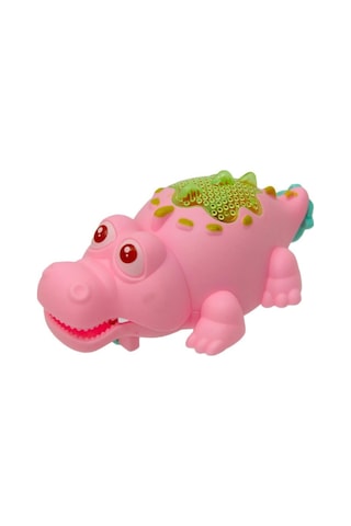 İpli Çekmeli Pilli Işıklı Timsah