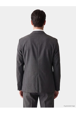 Lcw Busıness Antrasit Slim Fit Erkek Blazer Ceket