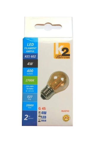 Kendal Kes 602 4 Watt Led Rustik 2700k Günışığı