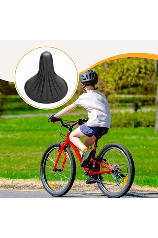 Homyl Dağ Bisikletleri Yol Bisiklet Için Sele Minderi Egzersiz Siyah