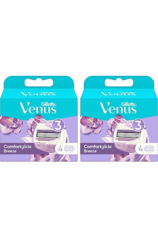 Venus Breeze Yedek Kadın Tıraş Bıçağı 8'li (4x2)