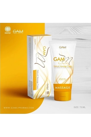Gam M Boyun Sırt ve Omuz Tutulmalarını Krem 75 ML