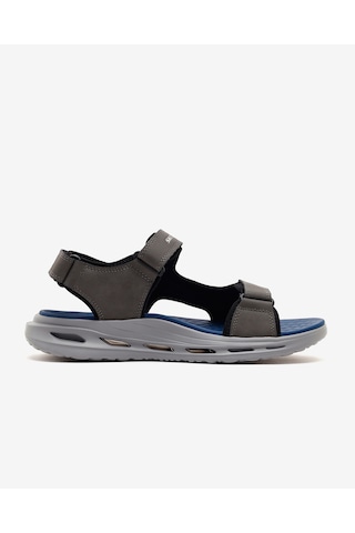 Skechers Orvan Sd Erkek Gri Sandalet 211371 Char Gri