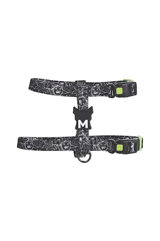 M-pets Urban Style Black/white Active Köpek Göğüs Tasması L Çok Renkli