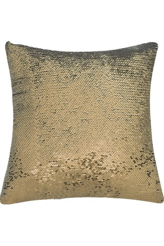 Teltree Şık Ve Lüks Altın Renkli Yıldız Desenli Yastık Kılıfı - 45x45cm Altın