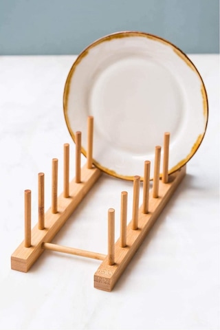 Bambu Lüx 6 Bölmeli Tabaklık 25x13,5x11cm -