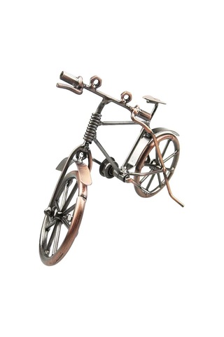 Cajuart Dekoratif Vintage Metal Bisiklet Ev Ofis Biblo Dekor Hediye 1 Adet