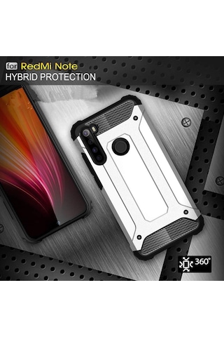 Xiaomi Redmi Note 8T Armor Hybrid Ultra Koruma Zirh Kilif 566570591