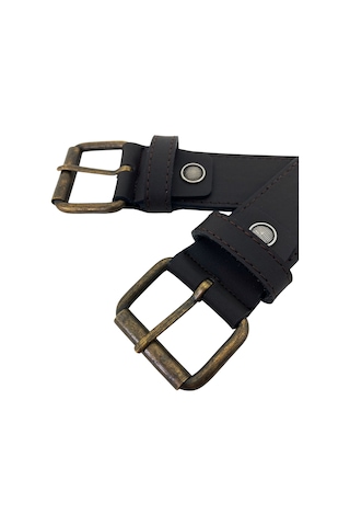 Okçubaba Okçuluk Pu Suni Deri Kemer Dayanıklı Ve Ayarlanabilir Spor Kemer Kahverengi