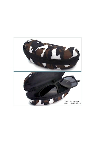Omeniv Kamuflaj Camo Gözlük Kabı Kılıfı