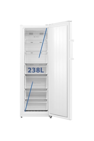 Toshiba GR-RU312WE-DMT(01) 238 L Dikey Derin Dondurucu