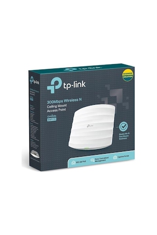 Tp-lınk Omada Eap115 1 Port 10/100 2.4ghz 300mbps Wıfı5 2x4dbı Anten Tavan Tipi Access Poınt Poe Adaptörü Dahil