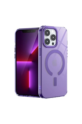 Newface Apple iPhone Uyumlu 14 Pro Max Kılıf Troy Magsafe Kapak