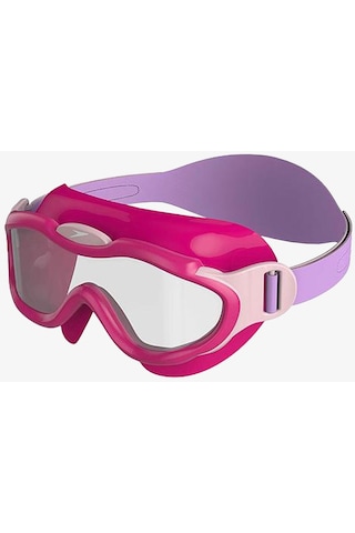 Speedo Sea Squad Mask Çocuk Yüzücü Gözlüğü 8-0876314646 Mor - Pembe