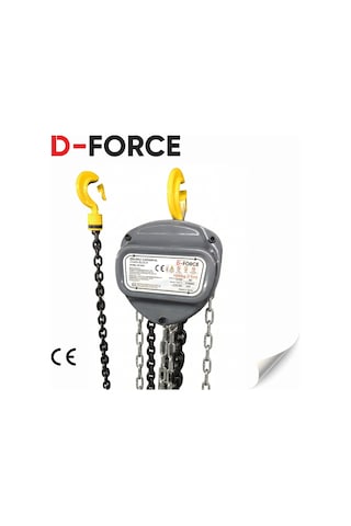 D-force Df-0508 Zincirli Caraskal 10 Ton 5 Metre