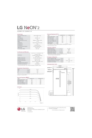 Lg Neon 2 3520 W Solar Panel