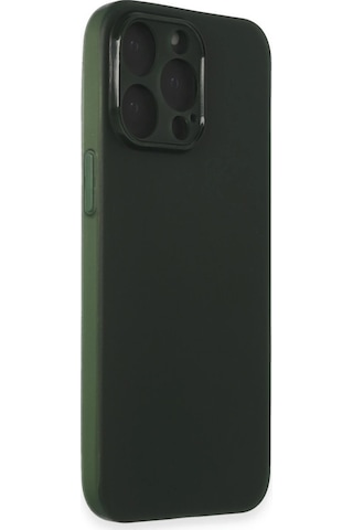Mepa Apple, Uyumlu iPhone 15 Pro Kılıf Puma Silikon - Yeşil Najmaddin standart