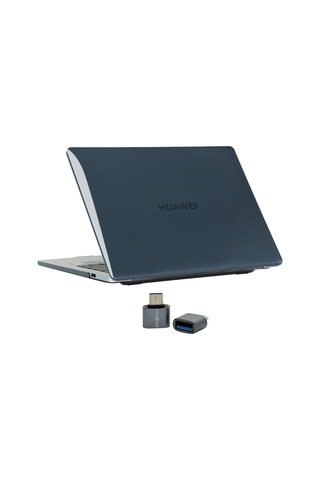 Huawei Kılıf Matebook 16-16s Kılıf 2021-2022-2023 Yılı İle Uyumlu Parlak Kristal İz Yapmaz Kılıf Şeffaf