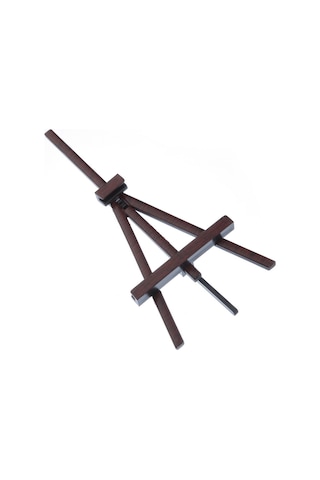 Teşhir Ayakları Şövale Ayak No:1, 21 X 10 Cm Beyaz - Çok Renkli