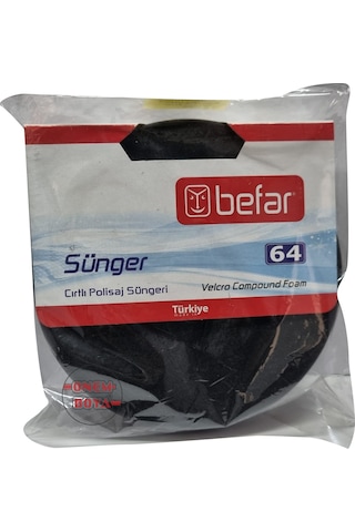 Befar Wax Pedi El Tipi 115 25 Mm Konik Kesim Siyah