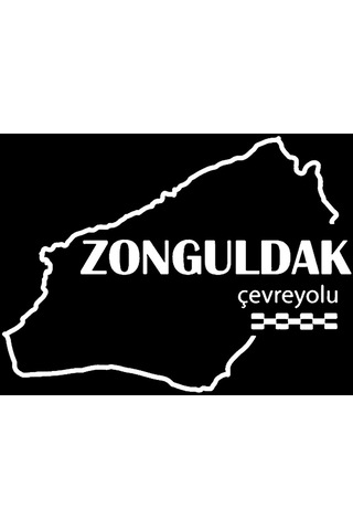 Zonguldak Çevreyolu Sticker-miyrem Oto-motor-laptop-duvar-dekor 12 X 9 Cm