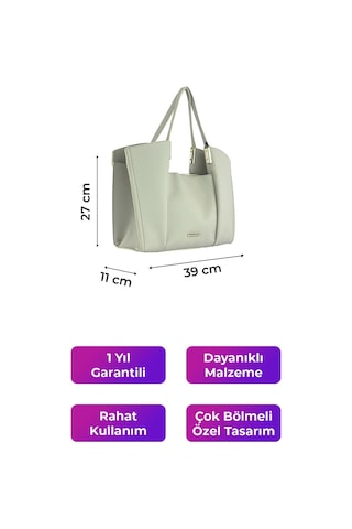 Kriste Bell Kadın Çanta Bej 7151 Bej