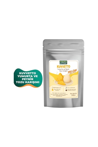 Kuvvetto Procan Yumurta Ve Peynir Tozu Karışımı 200 Gram