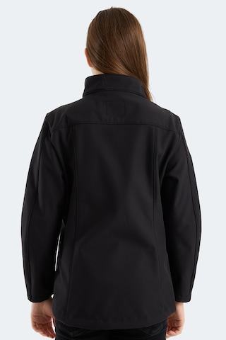 Slazenger Hıp Style Kadın Dik Yaka Fermuarlı Siyah Mont & Kaban Siyah